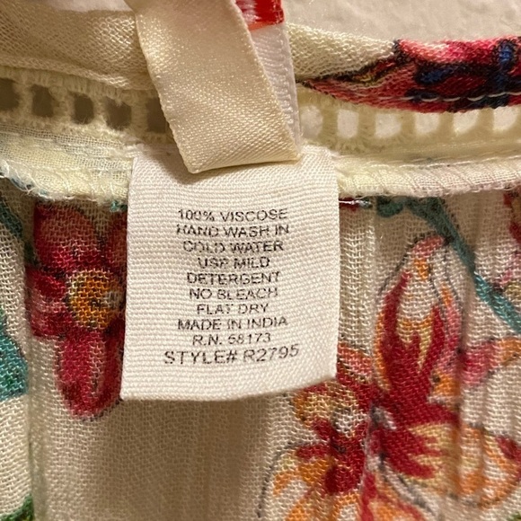 Raga My Paradise Floral Crop Top Size XS - Picture 6 of 8